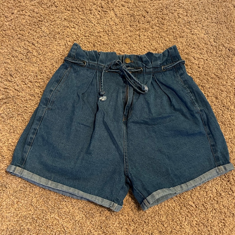 Denim Blue Women's Shorts